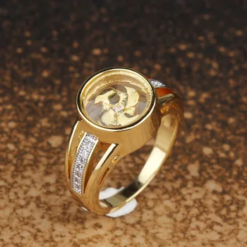 

Copper Ring Rotatable Windmill Zircon Micro Paved Lucky the Middle East 18 Gold Color Finger Ring Jewelry Dropshipping Wholesale