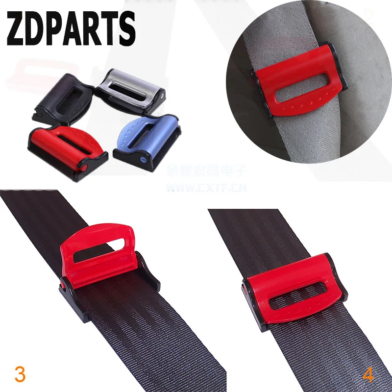 ZDPARTS автомобильный ремень безопасности Регулируемый зажим Крышка для Toyota Hilux Yaris
