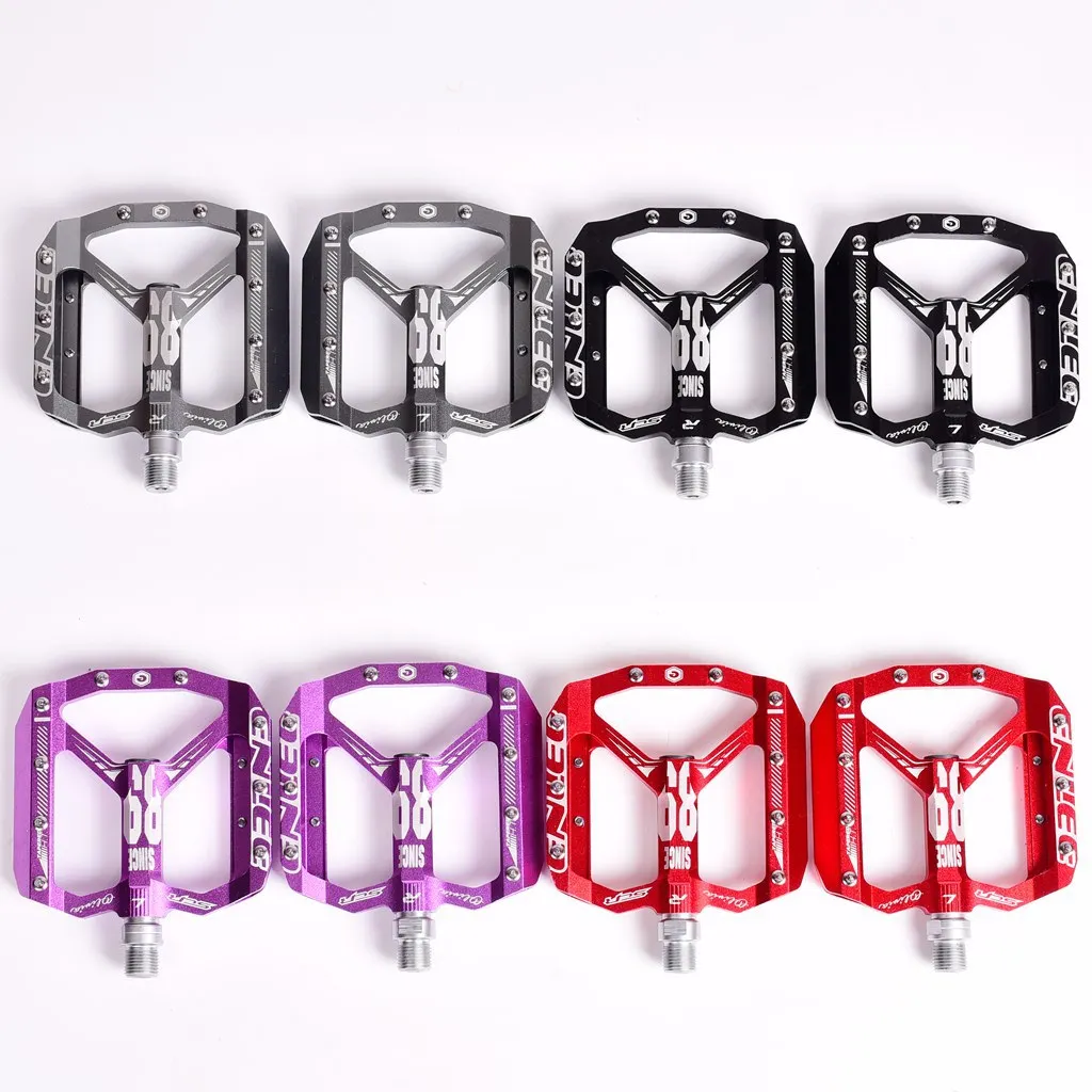 ENLEE Sicne89 Mountain Bike Pedals Ultralight Bike Pedals CNC Aluminum Alloy Pedals Bearing Pedals