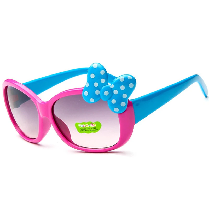 Новые модные детские солнцезащитные очки для детей милые Hello glasses оптом