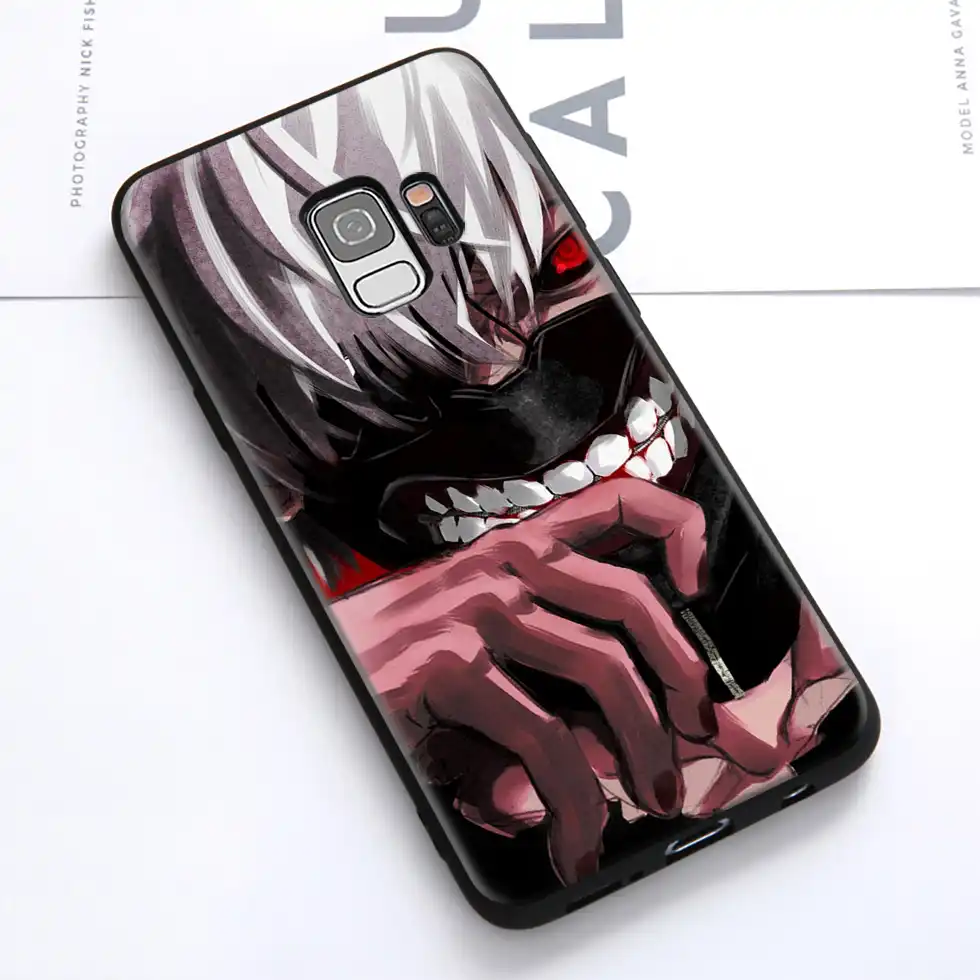 WEBBEDEPP Tokyo Ghoul мягкий чехол для Samsung Galaxy S10 S10e S9 S8 Plus S7 S6 Edge & J6 2018 Note 10 9 8|Специальные
