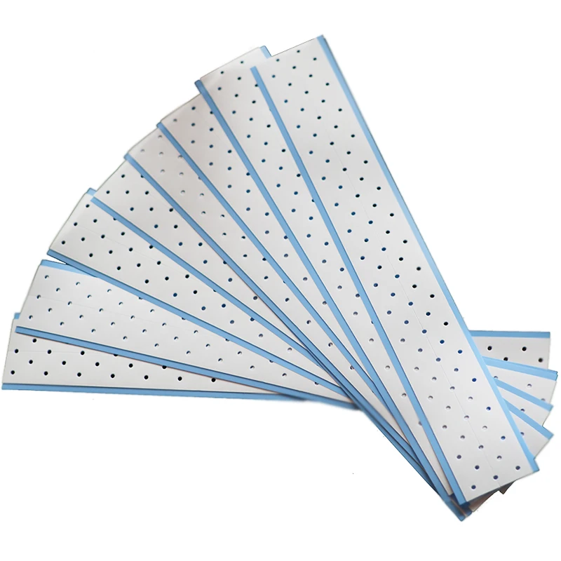 30.5cm*4cm Double Sided Hair System Tape Adhesive Ultra Strong Blue Wig Human Hair Extension Breathable waterproof 1pcs