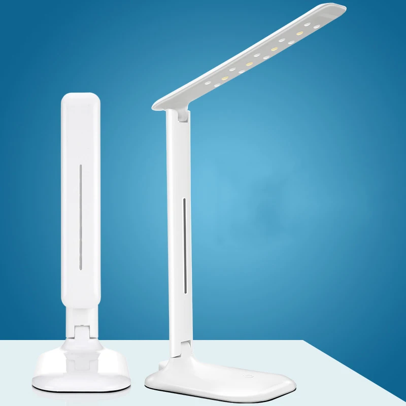 

Fonkin LED Desk Lamp USB Reading Eye Protection Light Battery Powered Stepless Dimmable Touch Sensor Control Study Table Lamp