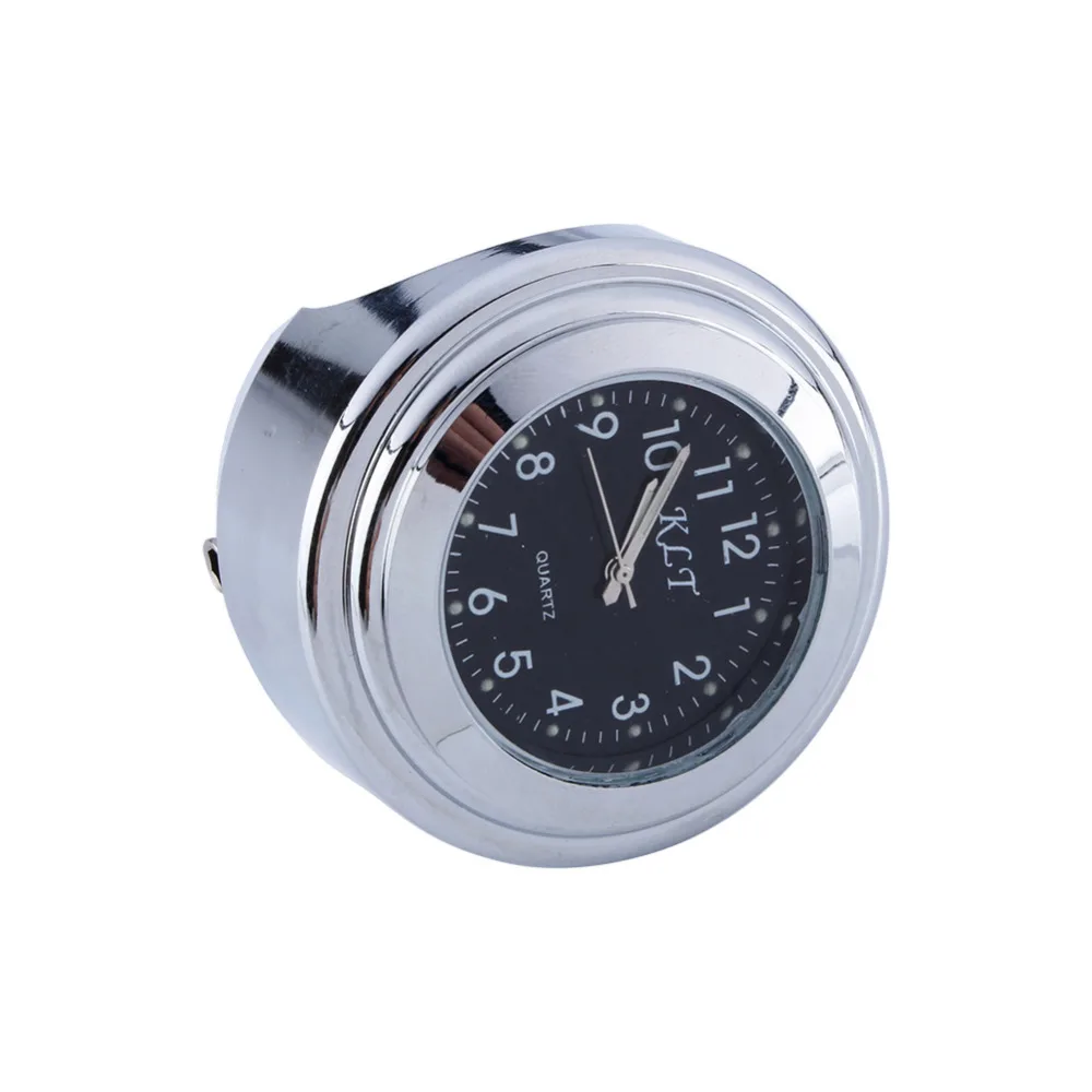 7/8' CNC Motorcycle Handlebar Top Mount Clock Fit For Harley Davidson
