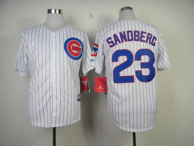 Chicago Cubs Jersey 23# Ryne Sandberg Jersey Embroidery Authentic Big Size  60 Cheap Short Sleeve Baseball Jersey - AliExpress