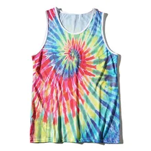 Мужской жилет с камуфляжным принтом спортивный Быстросохнущий Топ летняя Модная комфортная блузка без рукавов Топ#10