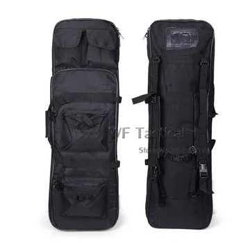 

85cm 100cm 120cm Dual Rifle Square Carry Bag Tactical Hunting Backpack with Shoulder Strap Gun Protection Case