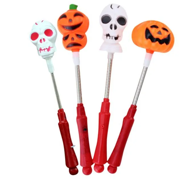 halloween novelty toys children kids play jokes toys halloween supplies props luminous pumpkin shake bar p4