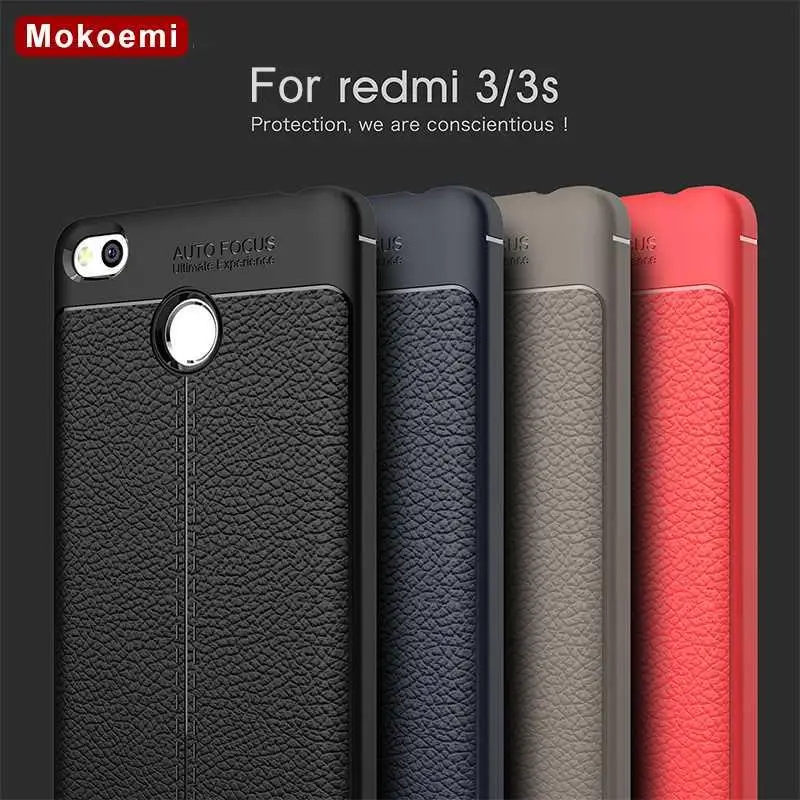 Mokoemi модный противоударный мягкий чехол с рисунком личи 5," для Xiaomi Redmi 3s чехол для Xiaomi Redmi 3s чехол для телефона