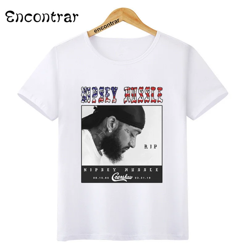 Детские топы, Camisetas Hombre, Harajuku, футболка, одежда для мальчиков и девочек, футболки с рисунком рэпера, Детская рубашка, ooo4570 - Цвет: oHKP4570L