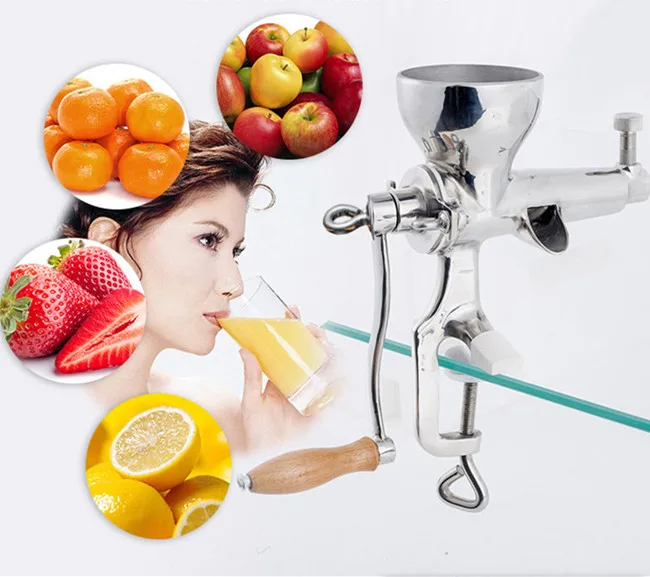 manual fruit and vegetable juicer