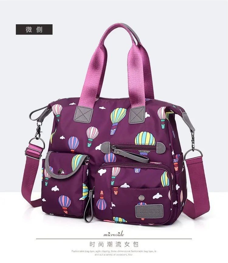 Детская сумка для подгузников и пеленок сумка для мамы, сумка через плечо, модная сумка для молодых мам Сумка водонепроницаемая детская