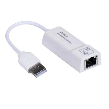 

Gigabit Ethernet RJ45 External Network Card LAN Adapter USB 2.0 10/100/1000Mbps