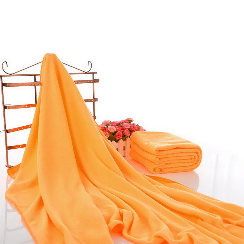 Dozzlor 70x140 см Впитывающее пляжное полотенце из микрофибры для женщин, Дамское полотенце из ультратонкого волокна, банное полотенце для загара, купальный коврик - Цвет: K