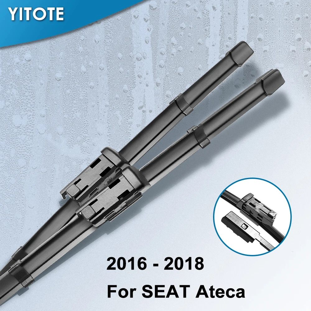 Лопасти стеклоочистителя для лобового стекла YITOTE сиденья Ateca Fit кнопочные дужки