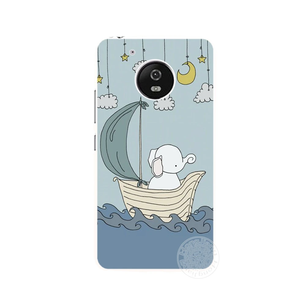 HAMEINUO чехол с изображением слона для Motorola Moto G6 G5 G5S G4 PLAY PLUS ZUK Z2 pro|cover for motorola|case covercover