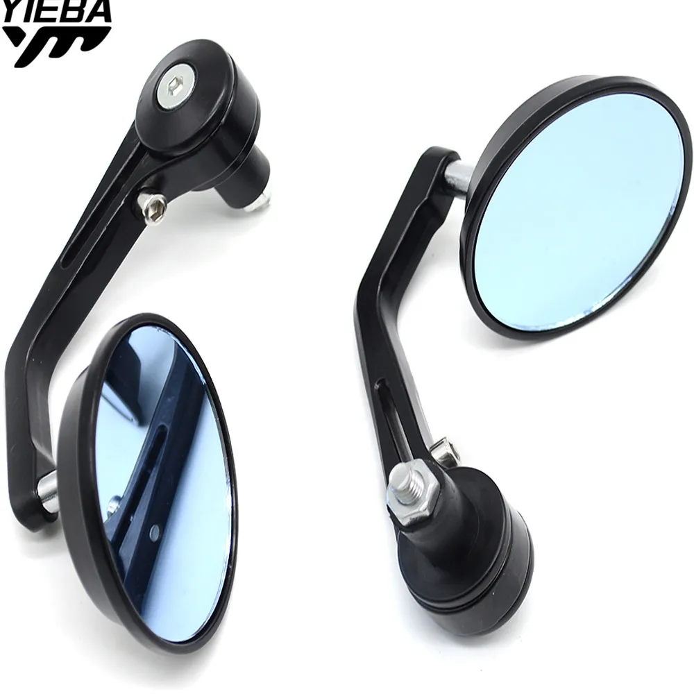 Universal motorcycle mirrors CNC Handle Bar End Rear Side View Mirrors FOR HONDA CB190R CBR300R CB300F CB300FA MSX125 GROM Z800