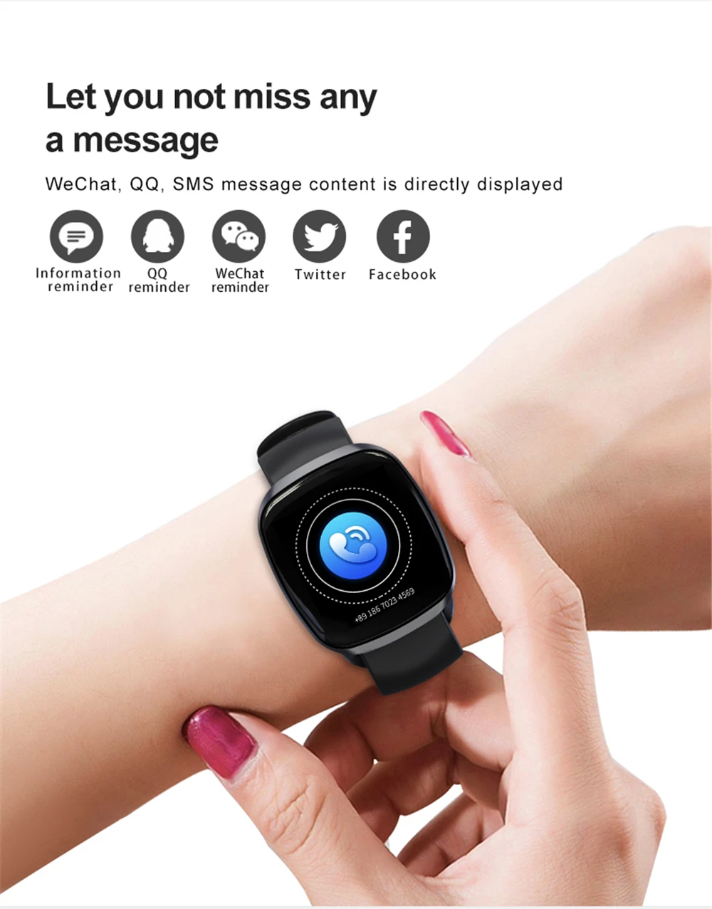 Letike, умные часы, мужские, кровяное давление, водонепроницаемые, умные часы, женские, пульсометр, фитнес-трекер, спортивные часы для Android ios