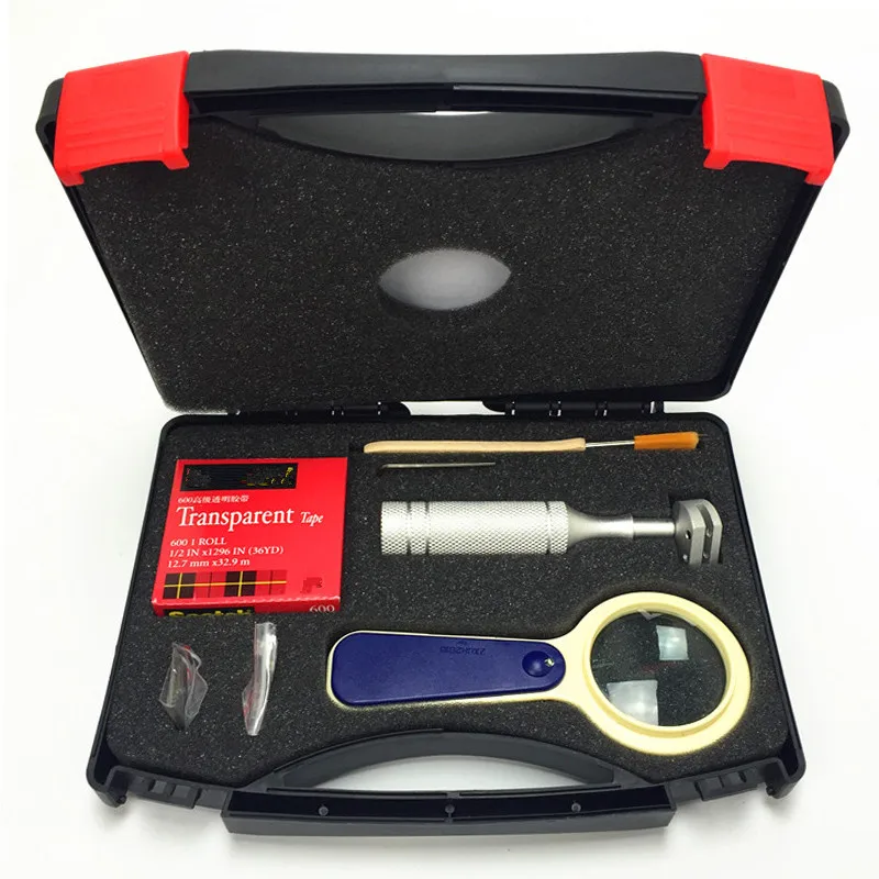 

Factory Outlet QFH Cross cutter Adhesion Tester Cross-Cut Tester Kit including 1mm/2mm blades with carry box