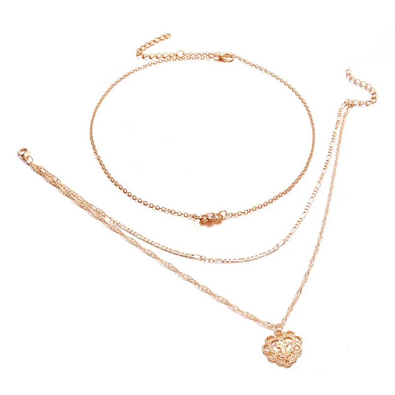 Women Fashion Cross necklace women Chain Elegant Pendant Jewelry Neck accessories collares mujer Collier ras de cou A09#N (2)