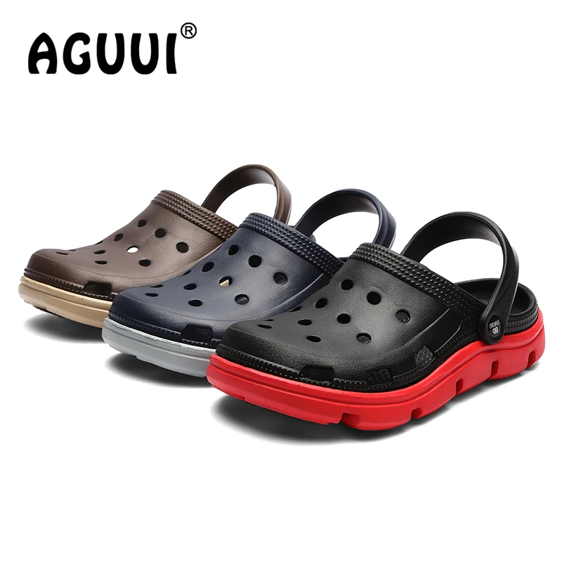 

Sandals Men Shoes Summer Clogs Mens Beach Sandals Outdoor Zuecos Men Slippers Sandalias Hombre Size 39-45