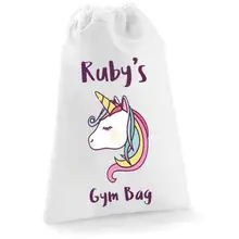 Пользовательские магия Единорог день рождения Конфеты чехлы спасибо пользу Сумки Baby Shower крещение похмелья восстановления выживания Наборы