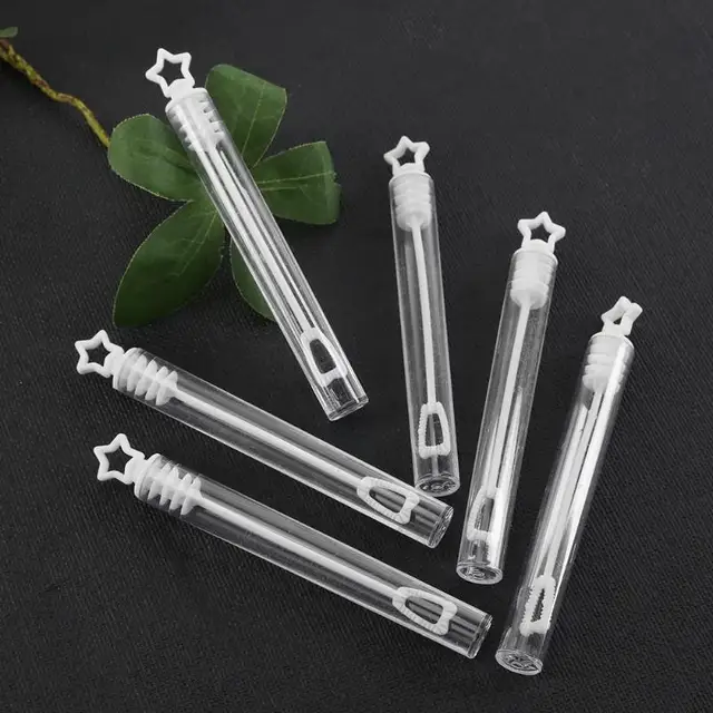 100pcs 60pcs Love Heart Wand Tube Bubble Soap Bottle Playing Fun kid Toy Wedding Decor Compact and Carry Convenient Empty Bottle 4