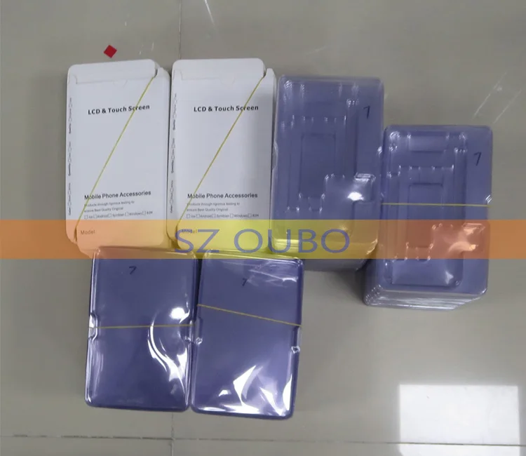 Wihte Paper Box for iPhone LCD Screen Packing Package Wholesale  (5)