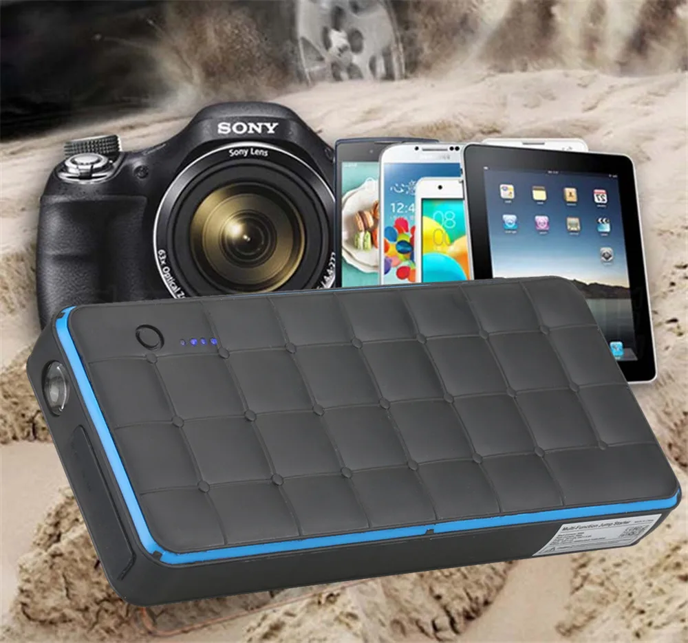 

28000mAh Waterproof Multi-function Portable Car Charger Power Bank Emergency Auto Battery Booster Pack Vehicle auto Jump Starter