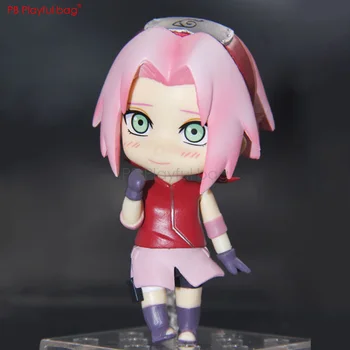 

10CM Haruno Sakura figures PVC collectible model Action Figure Fashion Room Decoration Movable Doll Toys HB73
