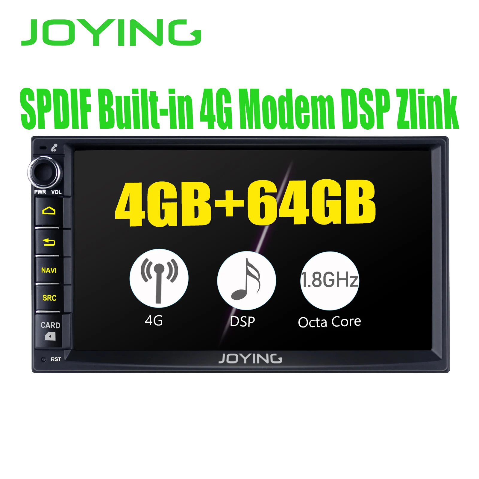 Double 2Din 7 Octa Core 4GB 64GB Head Unit Android 8 1 Universal font b Car