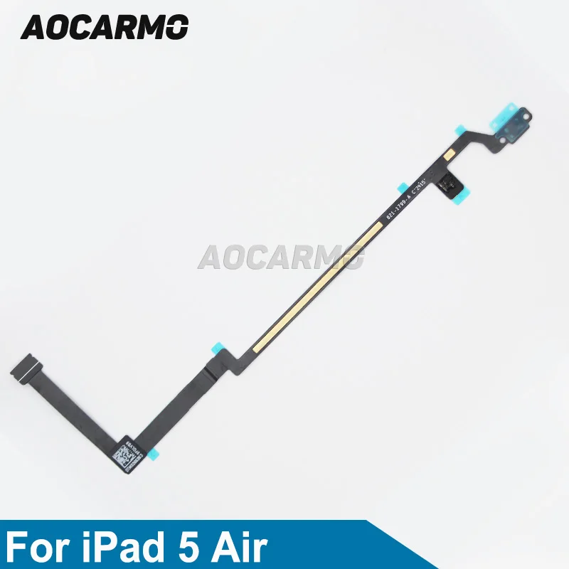 

Aocarmo Home Button Flex Cable Ribbon Connector Replacement Parts For Apple iPad Air /For iPad 5