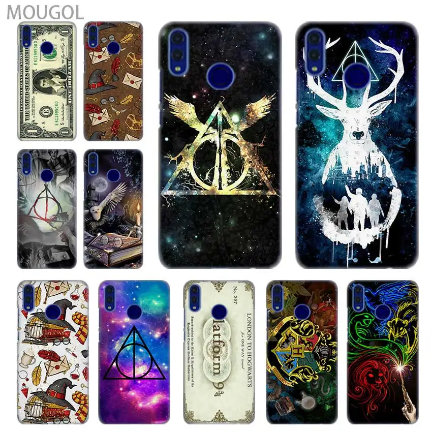 

MOUGOL cose cover for Huawei Honor 4C 5X 6 6C 6X 7 7C 7a Pro 7X 8 8X 9 Lite 10 cartoon Harry Potter