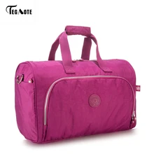 TEGAOTE, мужская сумка для путешествий, большая емкость, портативные сумки, нейлоновая, водонепроницаемая, для багажа, Bolsas, женская пляжная сумка