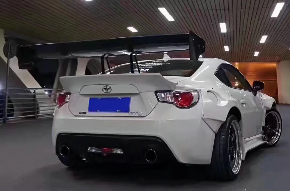 FRP стекловолокно X Rocket Bunny BRZ/FR-S Ver3 Aero комплект кузова для Toyota GT86 Subaru BRZ FT86 FRS бампер+ спойлер губы