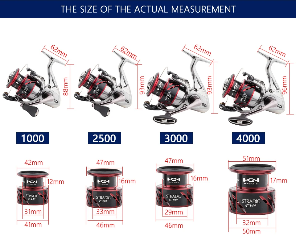 SHIMANO STRADIC CI4+ 1000HG 2500HG C3000HG 4000XG спиннинговая Рыболовная катушка 6+ 1BB 6,0: 1/6. 2:1 HAGANE GEAR x-корабль ротор спиннинговая катушка