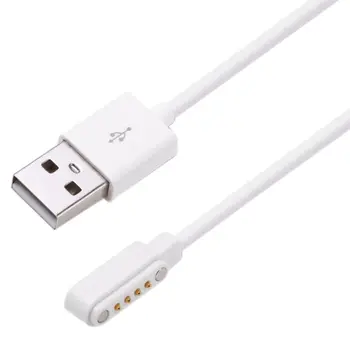 

For Smart Watch Universal 56cm 4 Pin magnetic Charge-type Charging Cable with Port Magnetics USB Power Charger Cables