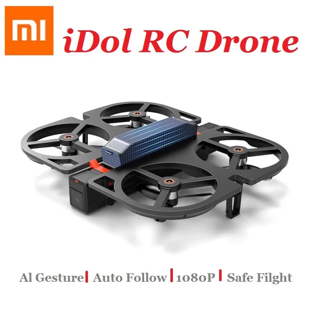 

Xiaomi Youpin Foldable HD 1080P RC Drone Camera GPS FPV Optical Flow Altitude Hold Helicopter RC AI Gesture Control Follow Mode