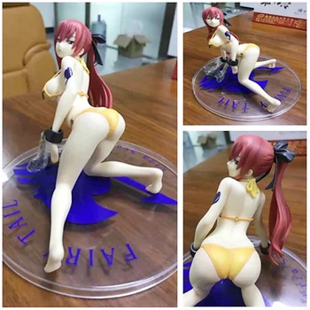 

Japanese Anime XPlus Fairy Tail Erza Scarlet Swimsuit Ver. 1/8 PVC Action Figure Sexy Adult Collictible Model For Adult Toys