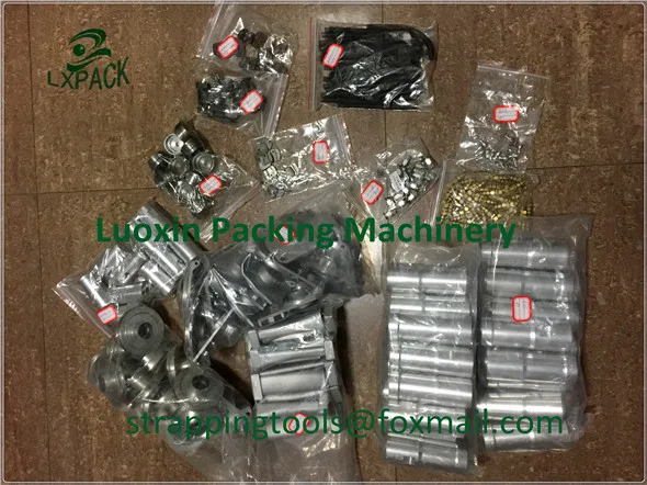 Acme Columbia Fromm Gerrard MIP Orgapack Polychem Rapz Samuel Signode SRP Teknika Titan Uline Ybico JK Generica MGB Centaur Greiner ITATOOLS Kihlberg Kippes ZRTool Poly Steel Strap Banding Tools bander spare par (128)