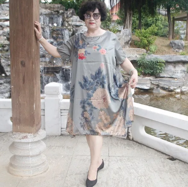 Элегантное Модное Новое летнее платье 2019 vestidos повседневное свободное больших