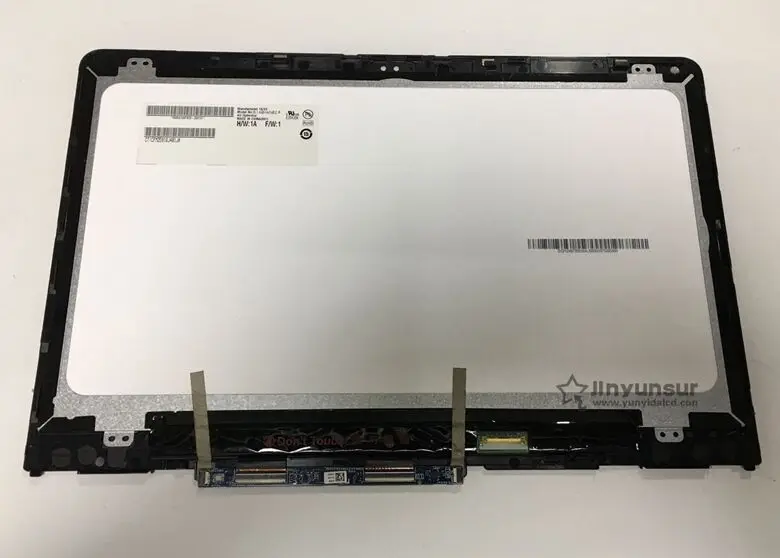14 ''IPS LCD кодирующий преобразователь сенсорного экрана в сборе рамка B140XTN02. E