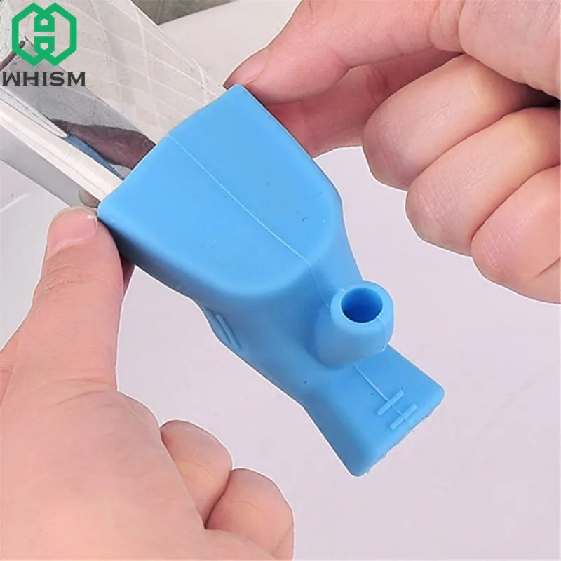 WHISM двойного назначения воды удлинитель на кран Эластичный Силиконовый малыш стиральная устройство водопроводный кран Расширение Инструм... WHISM двойного назначения воды удлинитель на кран Эластичный Силиконовый малыш стиральная устройство водопроводный кран Расширение Инструм...