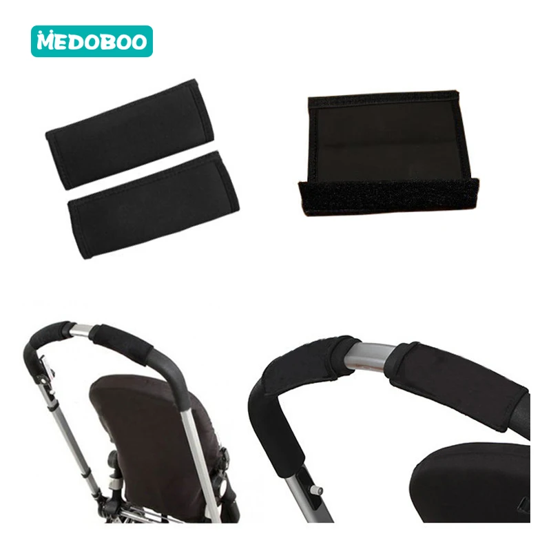 

Medoboo 2PCS Baby Stroller Armrest Protection Infant Newborn Trolley Grab Bar Protector Cover Baby Stroller Accessories 10