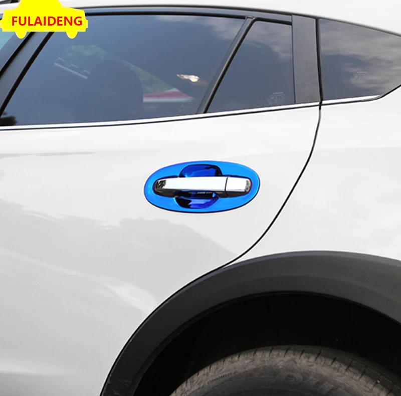 8 шт. для Subaru XV 2018 нержавеющая сталь или ABS Хромированная внешняя боковая дверная