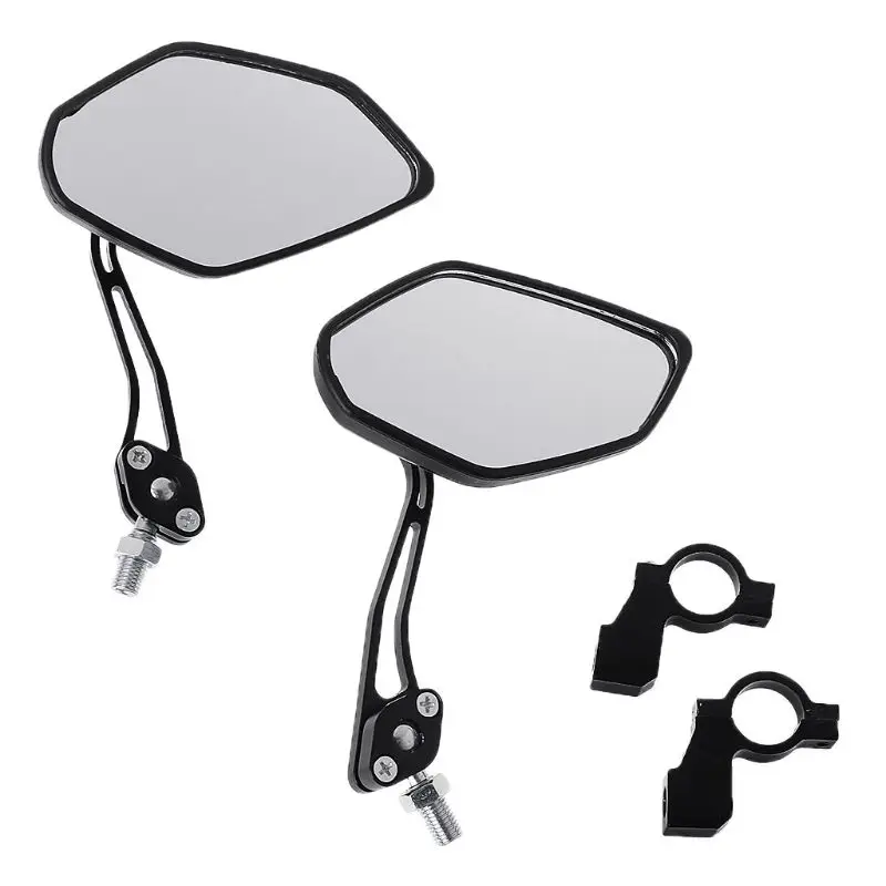 Hot Rotate Bicycle Cycling Bike Back Rear View Handlebar Safety Rearview Mirror