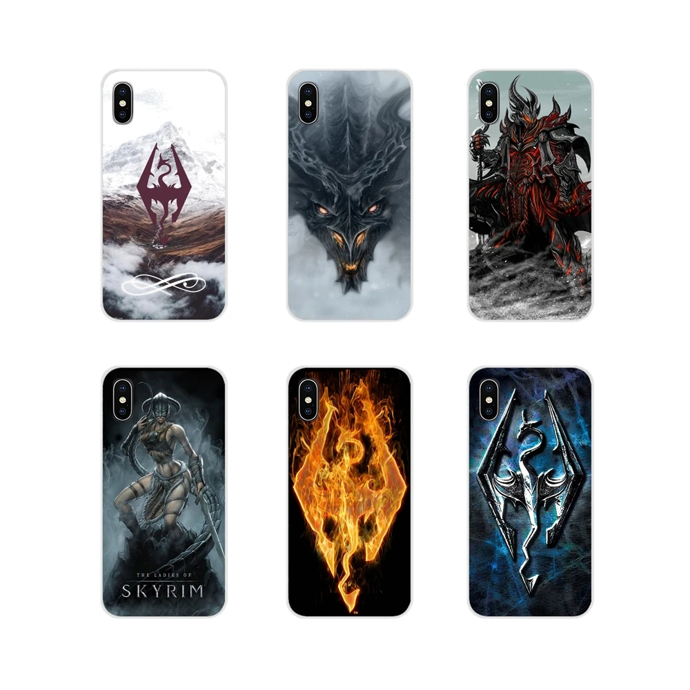 Skyrim For Samsung A10 A30 A40 A50 A60 A70 Galaxy S2 Note 2 3 Grand Core Prime Accessories Phone Shell Covers | Мобильные телефоны
