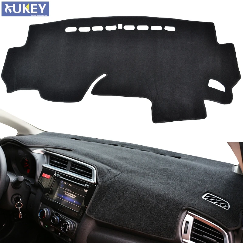 Xukey Dashboard Cover For Honda Fit Jazz 3th 2014 2015 2016 2017