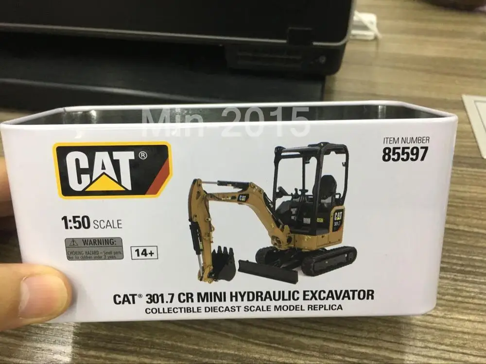 Гусеница Cat 301,7 CR мини гидравлический экскаватор 1:50 Масштаб металла бренд Diecast Masters#85597