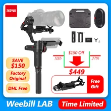 Zhiyun Weebill LAB Gimbal 3-осевой ручной беззеркальный DSLR Стабилизатор камеры для sony A7R3 A7S2 A7M3 A6300 A6500 PK zhiyunCrane 3
